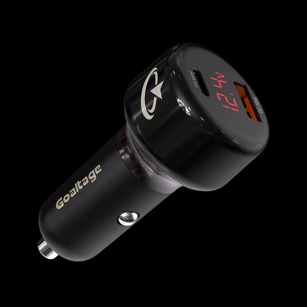 شارژر فندکی گلتیج مدل CH04 Super-Fast 65W GaN — تصویر ۱۰