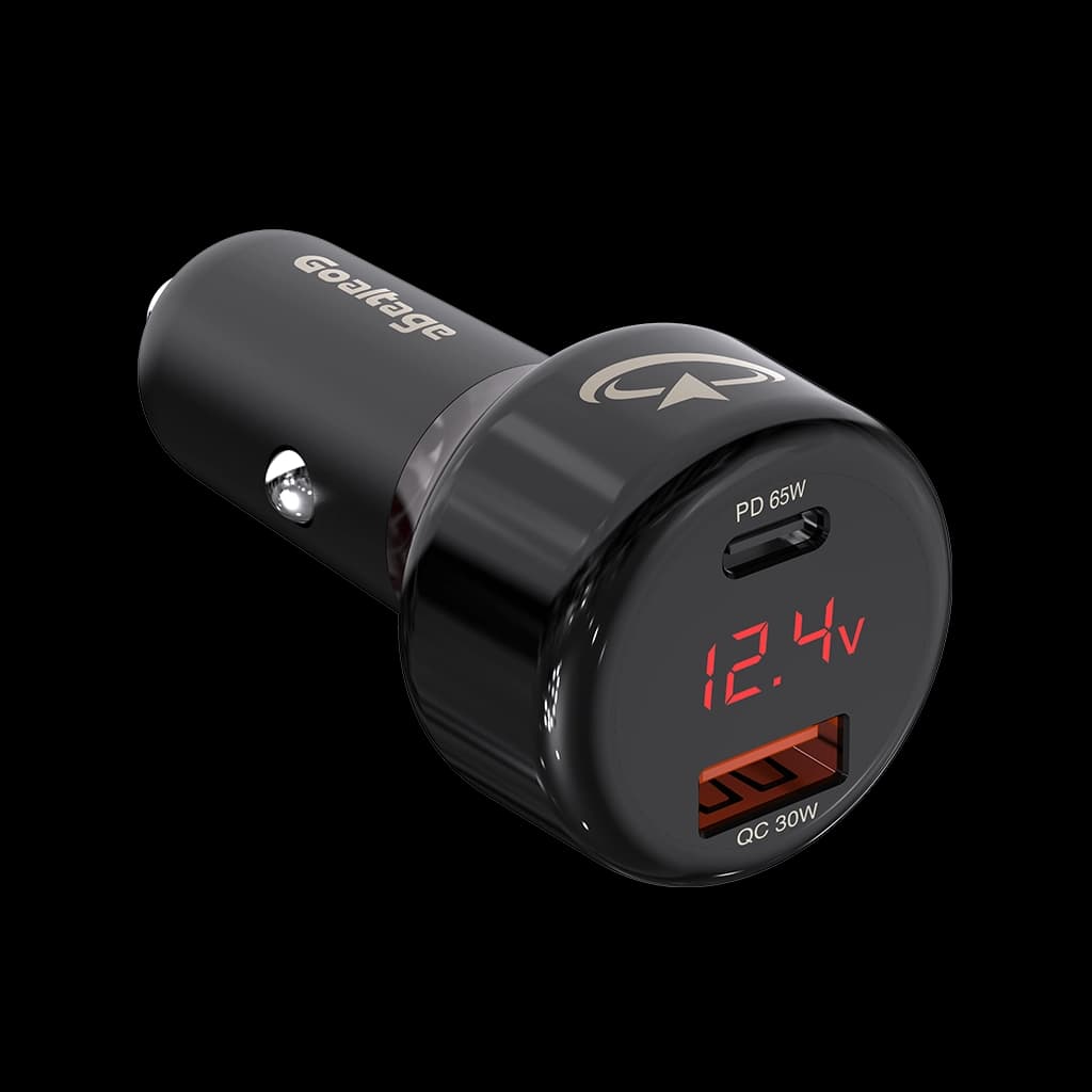 شارژر فندکی گلتیج مدل CH04 Super-Fast 65W GaN — تصویر ۳