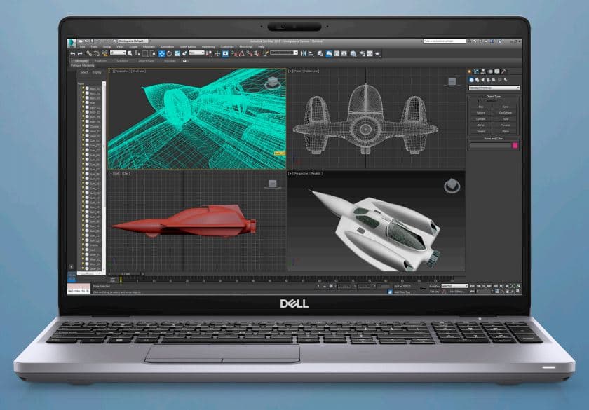 لپتاپ دل Dell Precision 3550 پردازنده Core i7 10610U رم16GB حافظه 512GB گرافیک Quadro P520 2G لپ تاپ 15.6 اینچی مدل صفحه لمسی — تصویر ۲