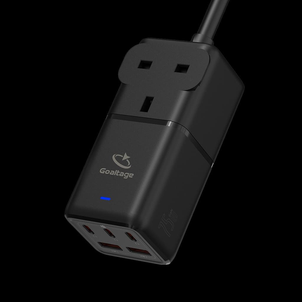 چندراهی برق گلتیج مدل EXT05 PowerStrip 3250W GaN Extension — تصویر ۳