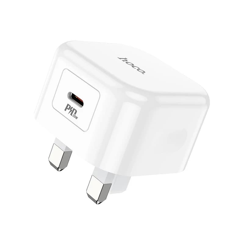 شارژر دیواری 20 وات هوکو مدل C91B USB — تصویر ۷