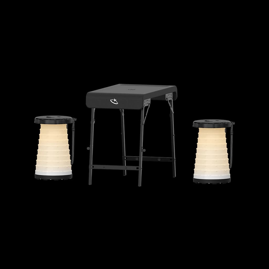 میز و صندلی کمپینگ تاشو مجهز به چراغ گلتیج مدل TBL01 LightFold Camping Table — تصویر ۸