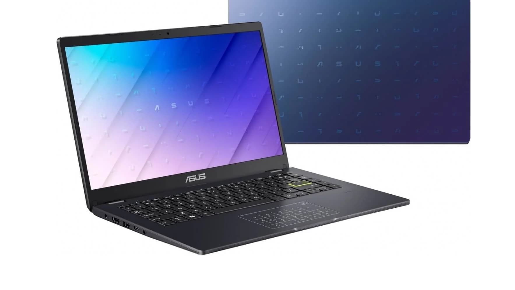 لپ تاپ 14 اینچی ایسوس مدل E410 با پردازنده Celeron N4020 رم 4GB حافظه داخلی 128GB گرافیک Intel UHD620 — تصویر ۲