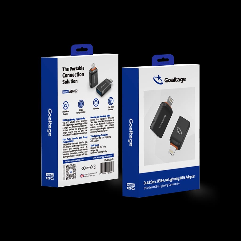 آداپتور OTG گلتیج مدل ADP02 QuickSync USB-A to Lightning — تصویر ۱۲