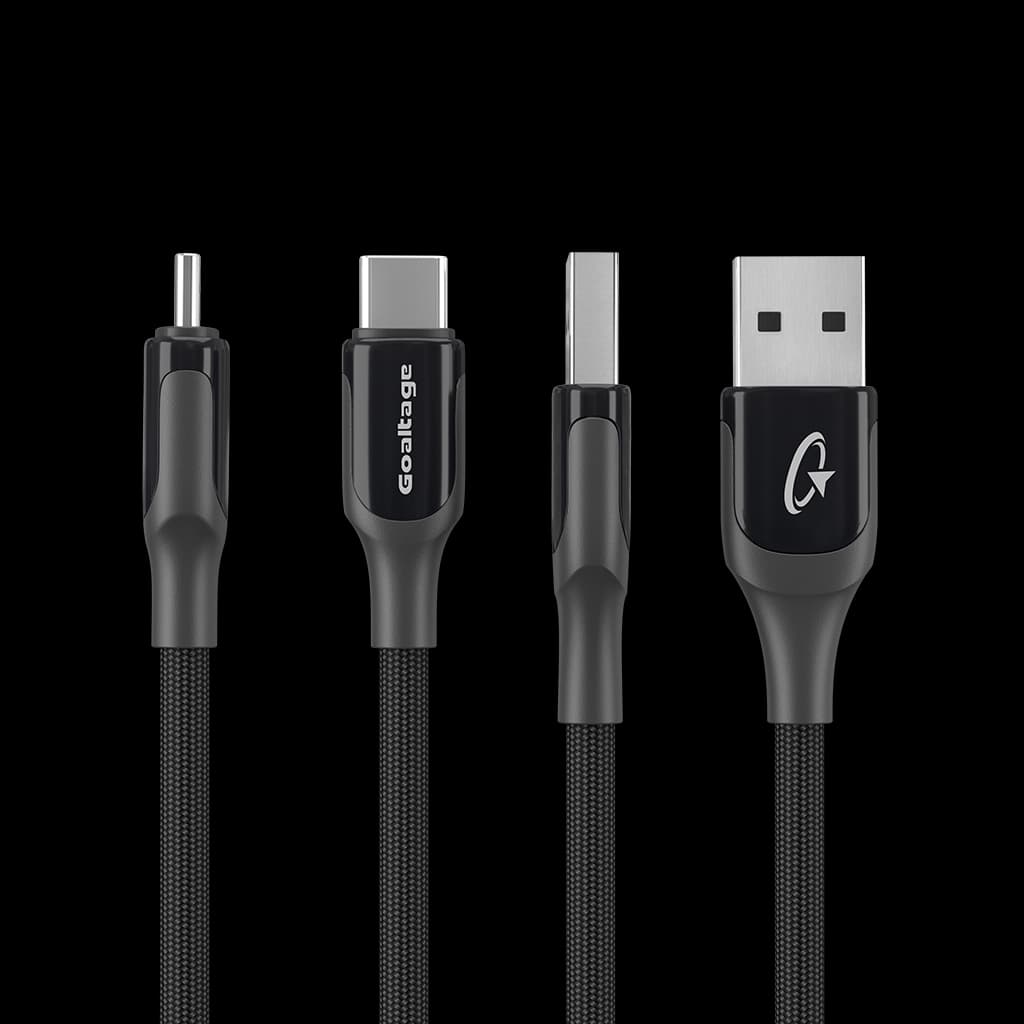کابل شارژ USB-A به USB-C گلتیج مدل CA01 — تصویر ۳