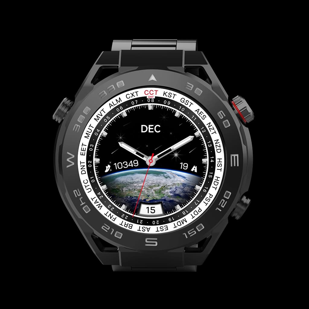 ساعت هوشمند گلتیج مدل SW05 Elegance – Black & Silver — تصویر ۶