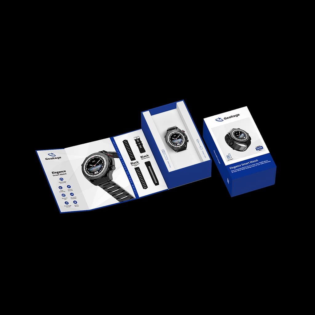 ساعت هوشمند گلتیج مدل SW05 Elegance – Black & Silver — تصویر ۹