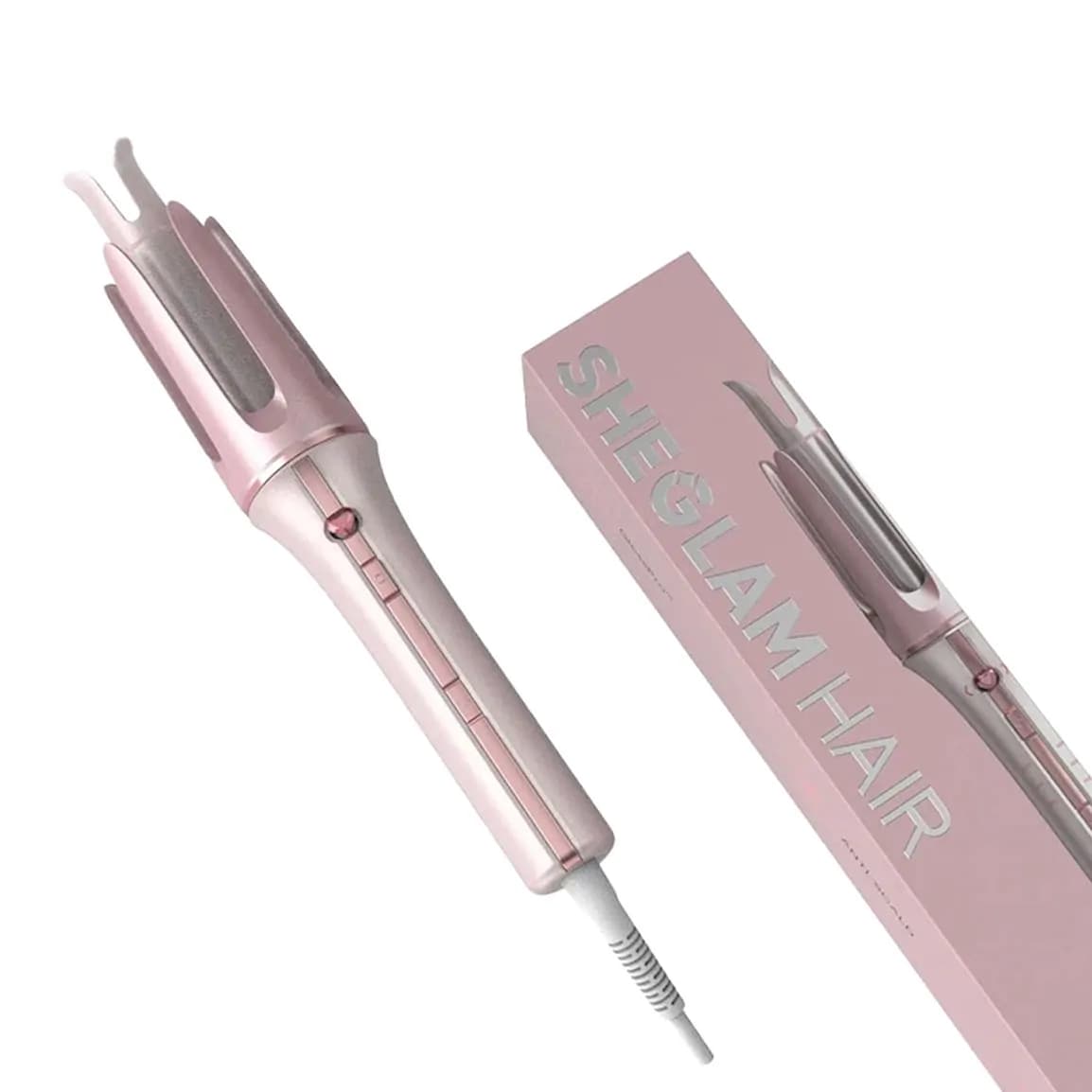 فر کننده اتوماتیک مو شیگلم صورتی مدل It-Curl One-Touch Instant Curler (های کپی) — تصویر ۲