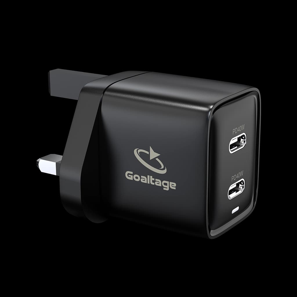 شارژر 40 وات گلتیج مدل CH05 Super-Fast 40W GaN EU & UK — تصویر ۳