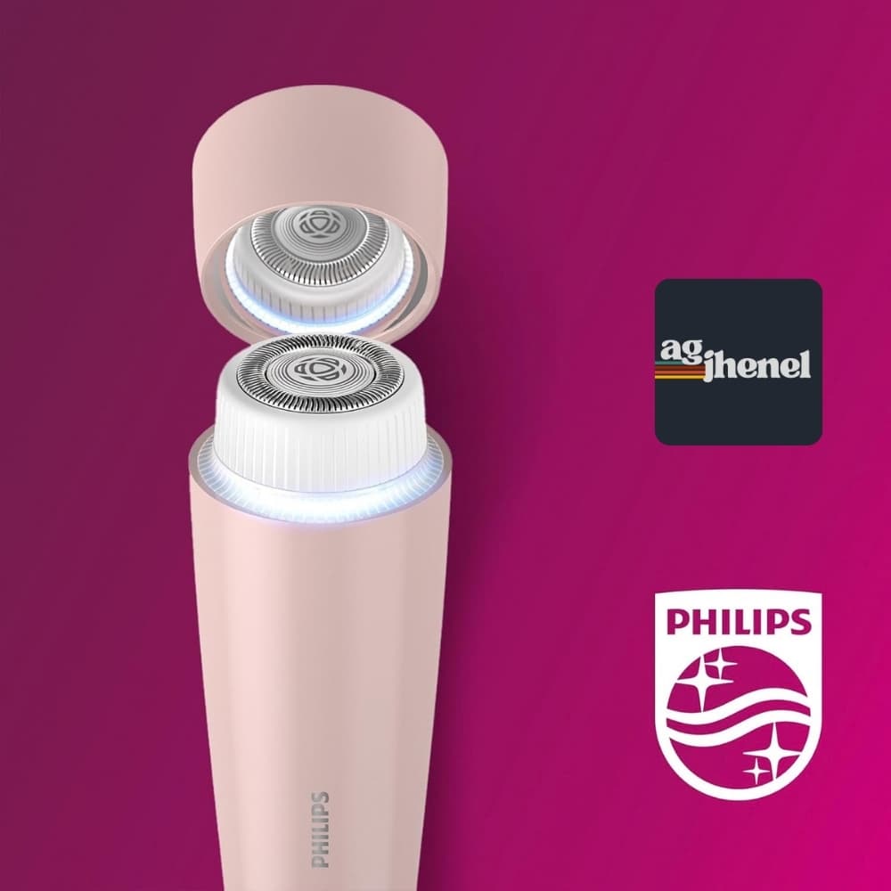 موزن صورت زنانه فیلیپس سری 5000 مدل Philips Facial Hair Remover brr454 — تصویر ۸