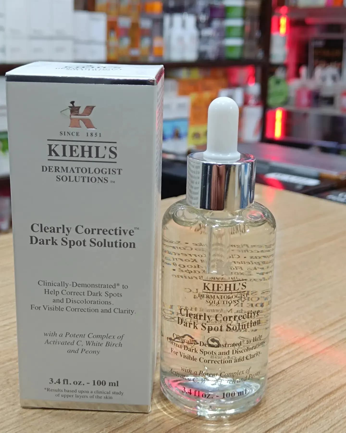 سرم ضد لک و روشن کننده قوی کیلز Kiehl’s حجم ۱۰۰ میلی لیتر | حذف لک ، روشن کننده و جوانساز