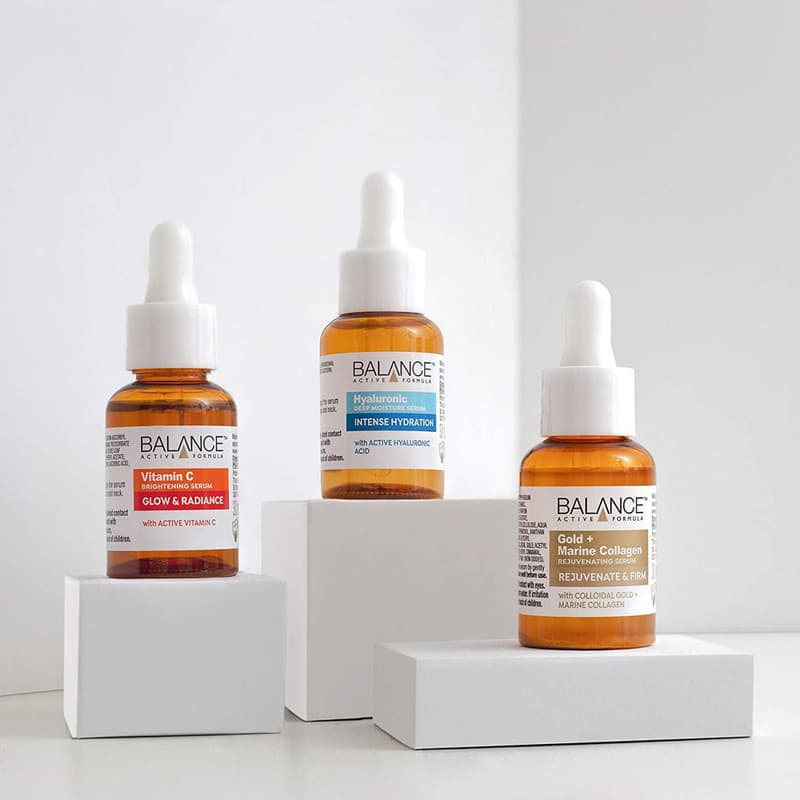 پک 3عددی سرم پوستی بالانس مدل The mighty three Balance active formula the mighty 3 serum set — تصویر ۶
