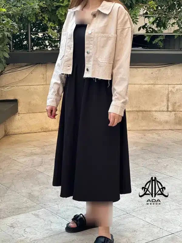 کت کتان پاییزه زنانه — تصویر ۳
