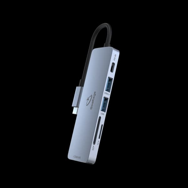 هاب 6 پورت USB-C گلتیج مدل HU01 — تصویر ۳