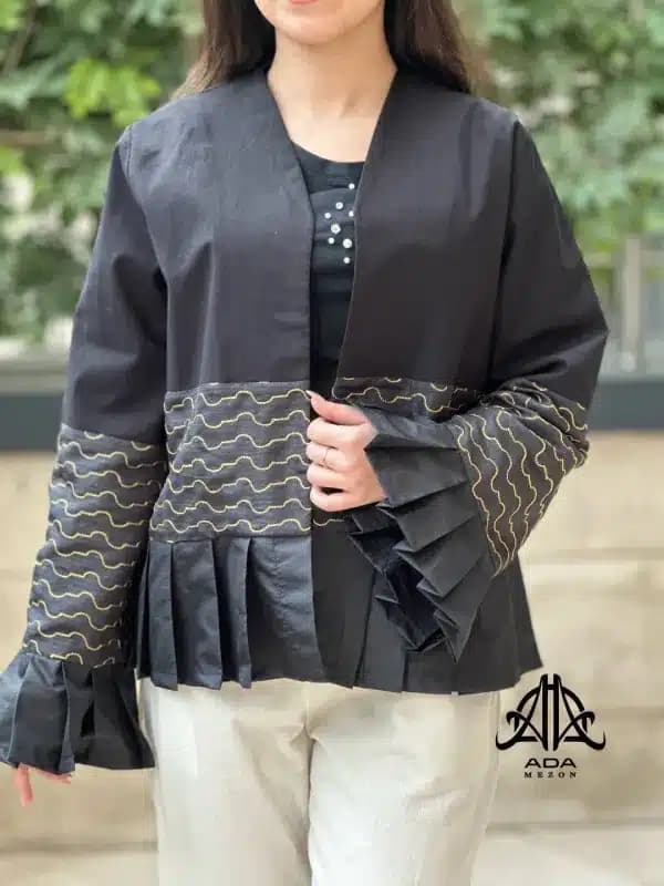 کت لینن دست دوز زنانه — تصویر ۴