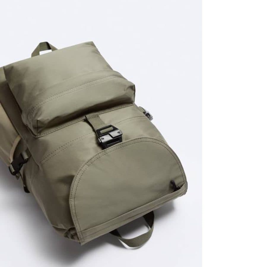کوله پشتی زارا مدل Nylon BagPack — تصویر ۷