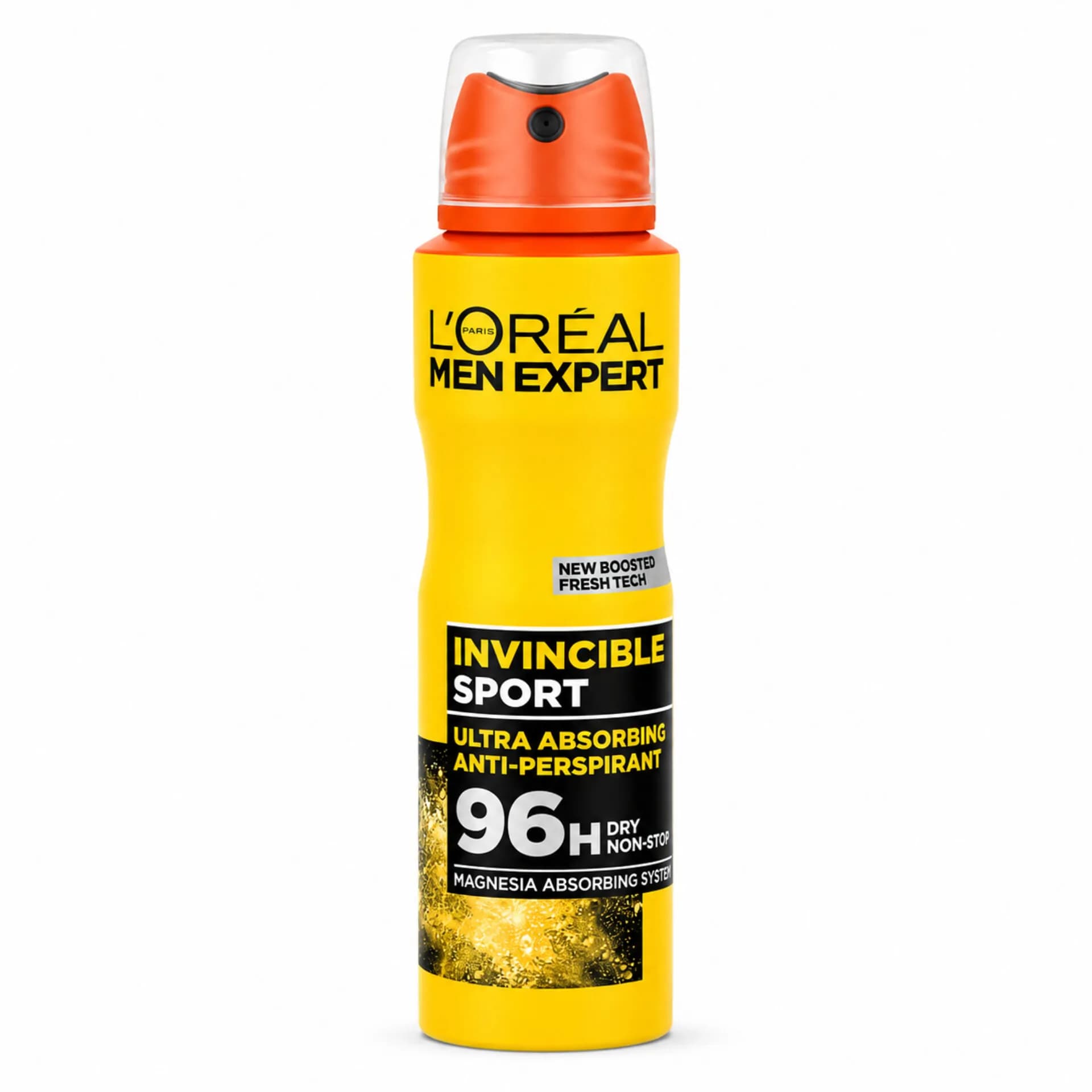 اسپری ضد تعریق مردانه لورآل اینویزیبل ایپورت Men Expert Invincible Sport حجم 250 میل | محافظت ۹۶ ساعته