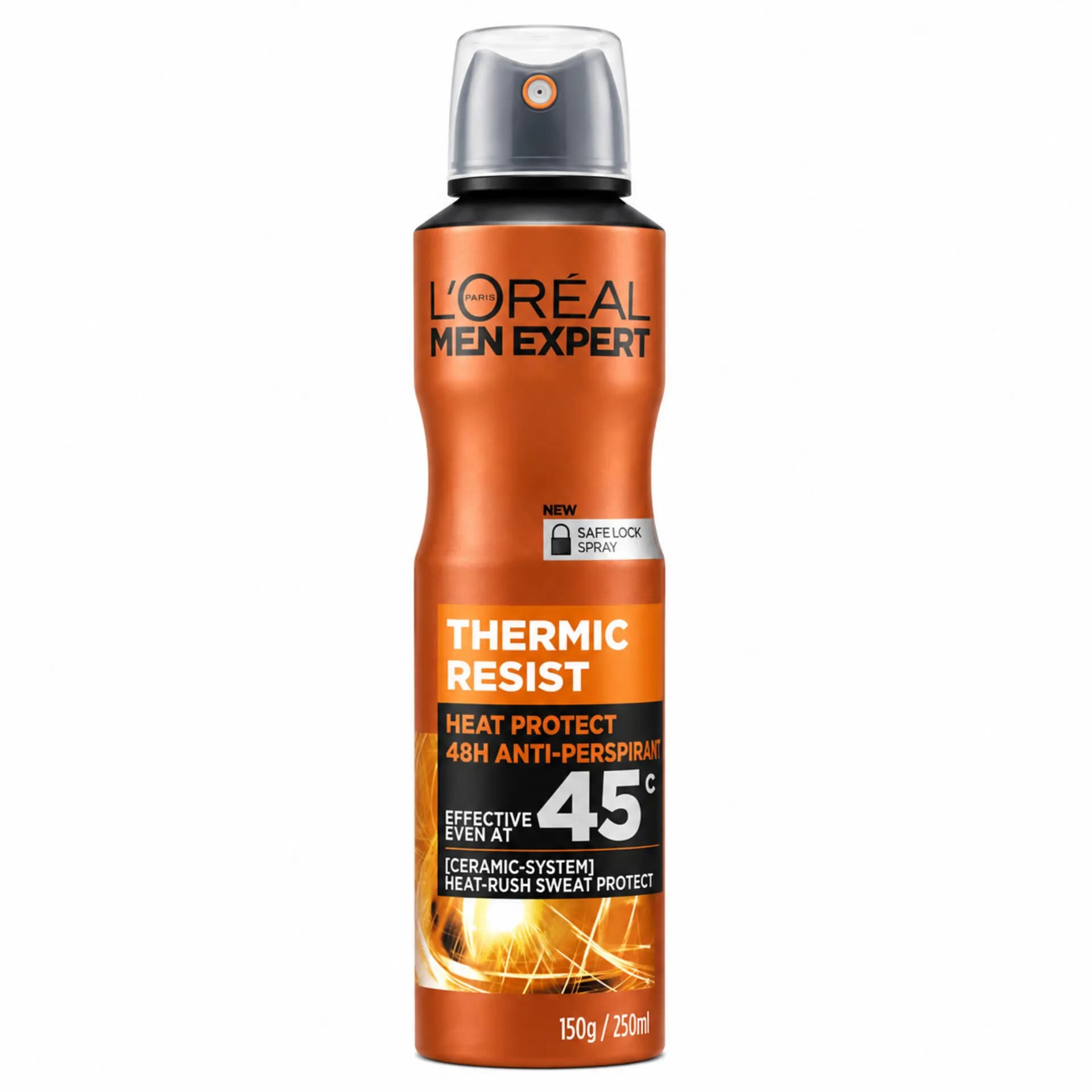 اسپری ضد تعریق مردانه لورآل Men Expert Thermic Resist حجم ۲۵۰ میل | محافظت در برابر گرما
