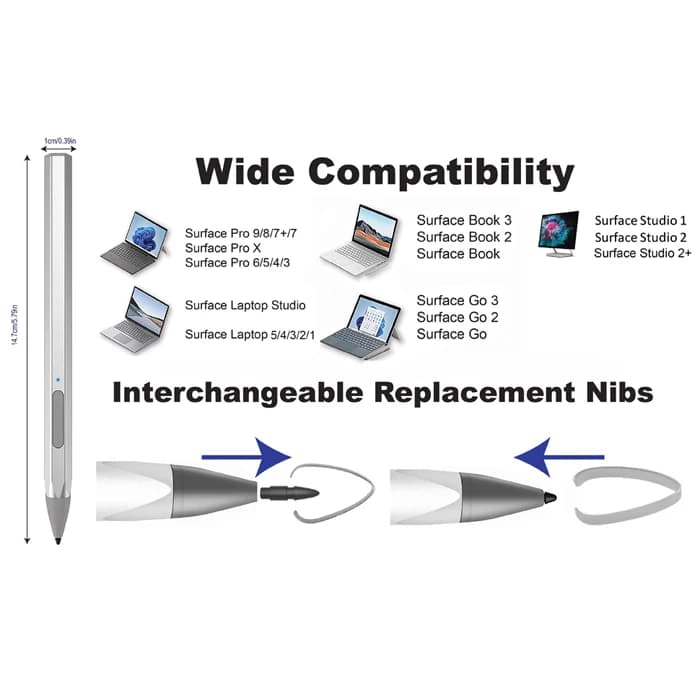 قلم لمسی مخصوص سرفیس مدل Microsoft Surface pen-1896 — تصویر ۴