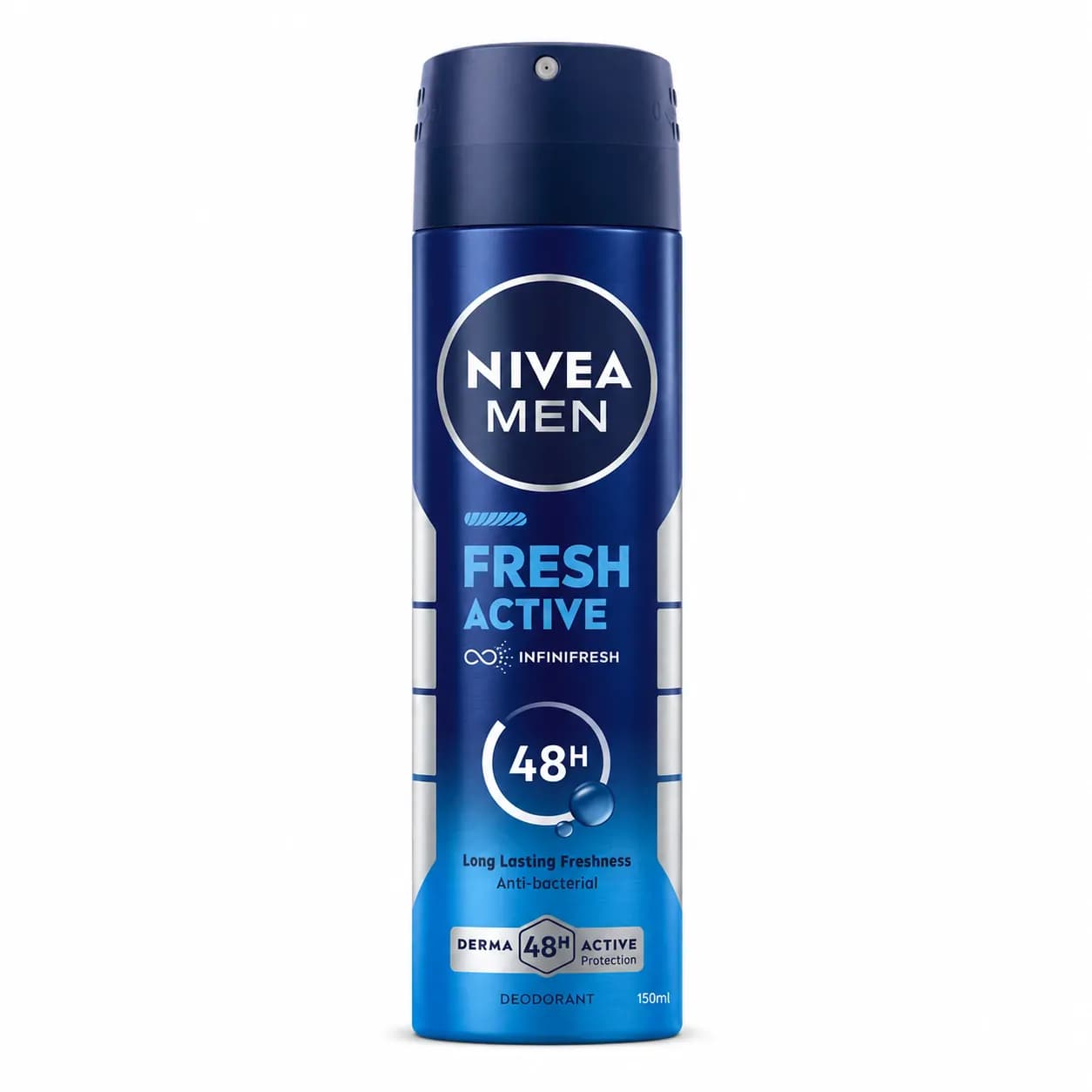 اسپری دئودورانت مردانه نیوآ فرش اکتیو Fresh Active حجم ۱۵۰ میل