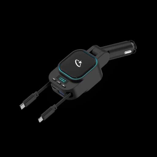 شارژر فندکی گلتیج FMTR02 PowerTune Pro Bluetooth FM Transmitter — تصویر ۳