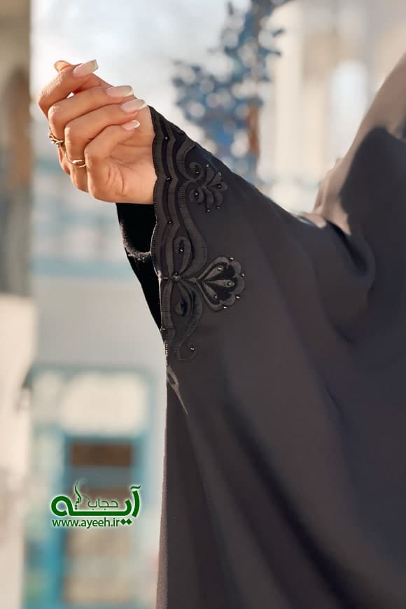 چادردانشجویی مچ مخمل-پارچه ویکتوریا — تصویر ۵