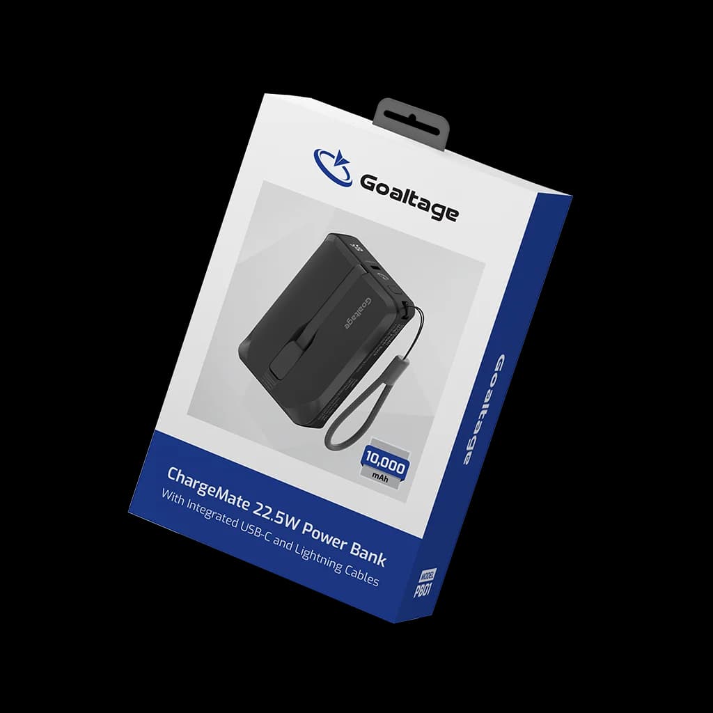 پاوربانک 10 هزار گلتیج مدل PB01 ChargeMate 22W — تصویر ۱۲