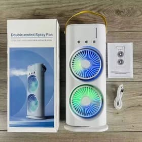 مینی کولرقابل حمل مدل FITLIFE ا Air Cooler Multifunction portable fans mist rechargeable table fan