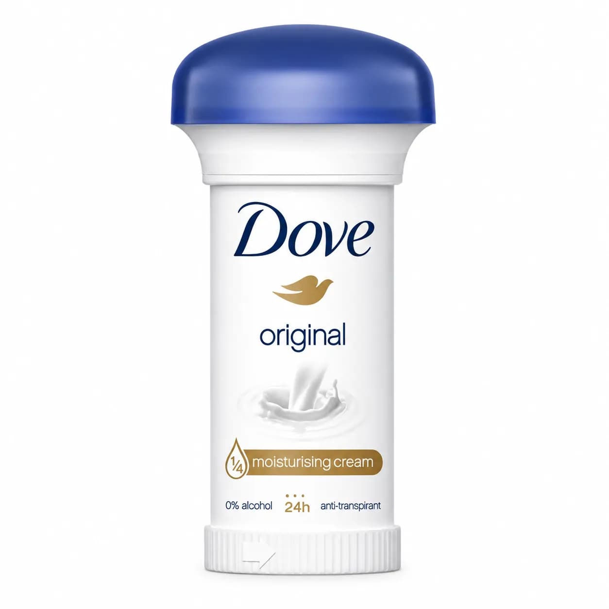 مام قارچی ضد تعریق داو مدل اورجینال حاوی کرم مرطوب‌کننده | dove original