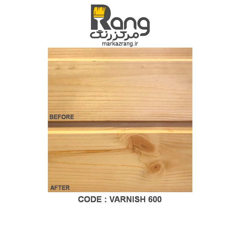 رنگ چوب پایه روغن ورنیلاک VERNILAC یونان ، کد Varnish 600 وارنیش بی‌رنگ ، 750ml میلی — تصویر ۶