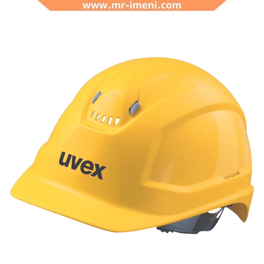 کلاه ایمنی عایق برق زرد uvex مدل pheos E-S-WR