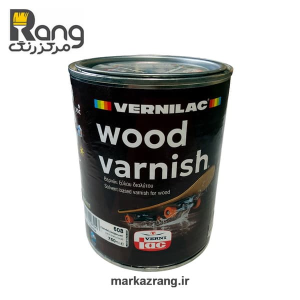 رنگ ترمووود پایه روغن ورنیلاک VERNILAC یونان ، کد 602 Oak بلوطی ، 2.5LT لیتری — تصویر ۹