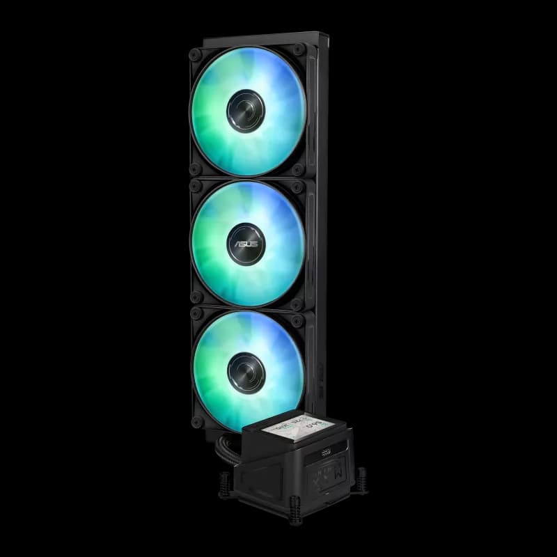 خنک کننده مایع پردازنده ایسوس مدل MAX Gaming LC 360 ARGB LCD — تصویر ۸