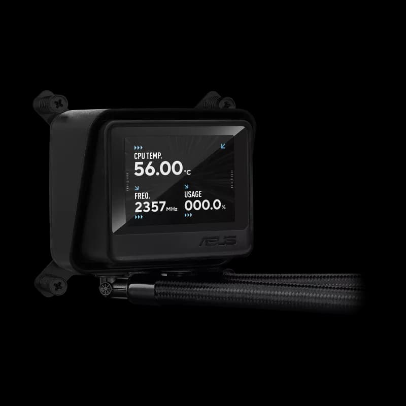 خنک کننده مایع پردازنده ایسوس مدل MAX Gaming LC 360 ARGB LCD — تصویر ۷