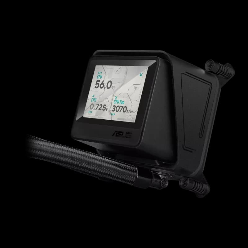 خنک کننده مایع پردازنده ایسوس مدل MAX Gaming LC 360 ARGB LCD — تصویر ۶