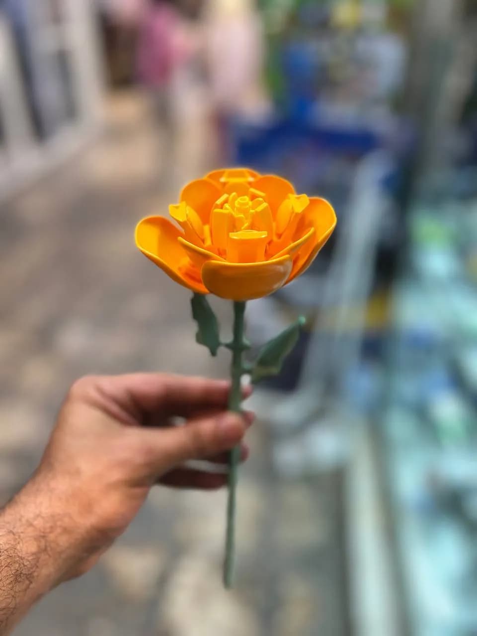 گل رز ساختنی 3 عددی — تصویر ۴