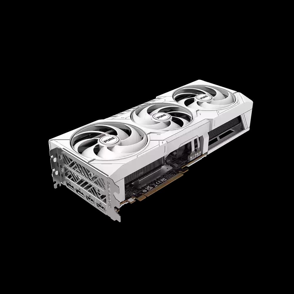 کارت گرافیک سافایر مدل PURE AMD Radeon RX 9070 XT OC 16G — تصویر ۲
