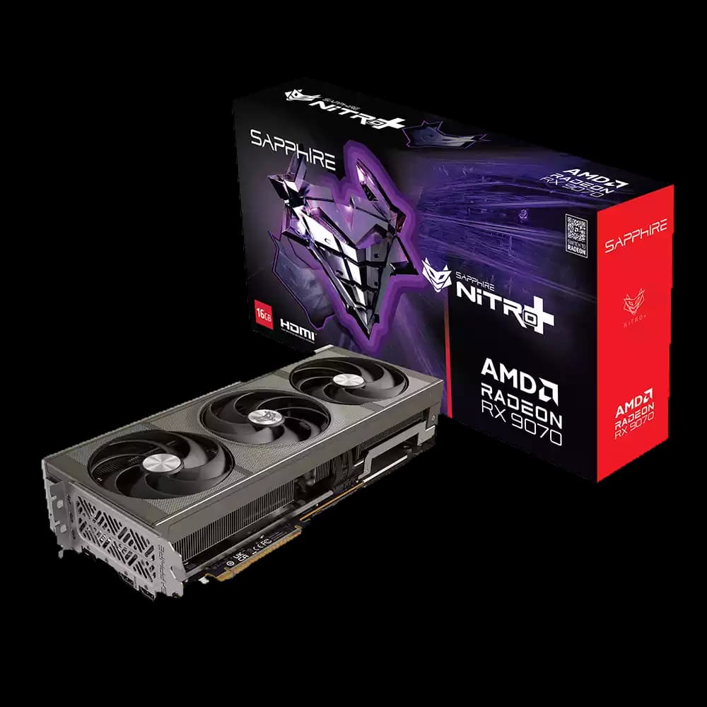 کارت گرافیک سافایر مدل Nitro+ AMD Radeon RX 9070 16 GB