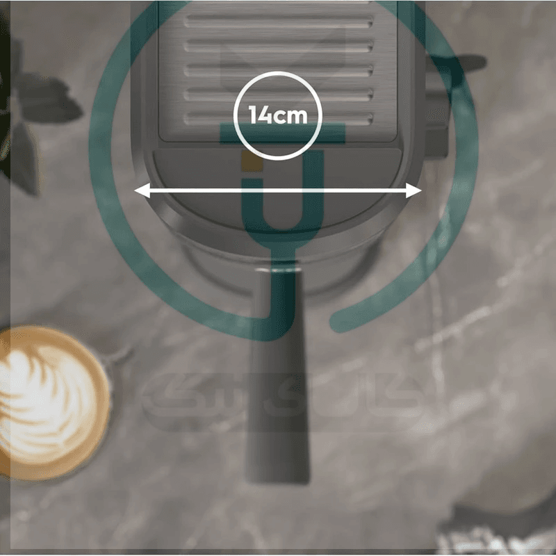 اسپرسوساز آ ا گ مدل EC6-1-6BST ظرفیت ۱ لیتر با فیلتر استیل — تصویر ۱۰