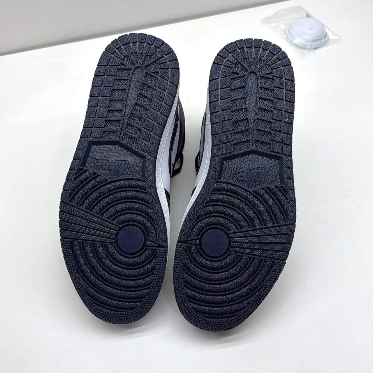 نایک ایر جردن وان ساقدار سورمه ای بنفش NIKE AIR JORDAN 1 MID OBSIDIAN SANDED PURPLE — تصویر ۱۰