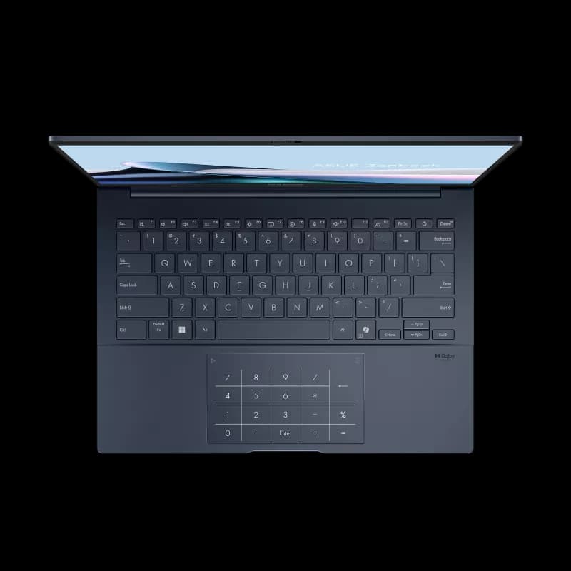 لپ تاپ 14 اینچی ایسوس مدل Zenbook 14 UM3405GA Ryzen AI 9 465-16GB LPDDR5X-512GB SSD ARC TOUCH OLED — تصویر ۱۰
