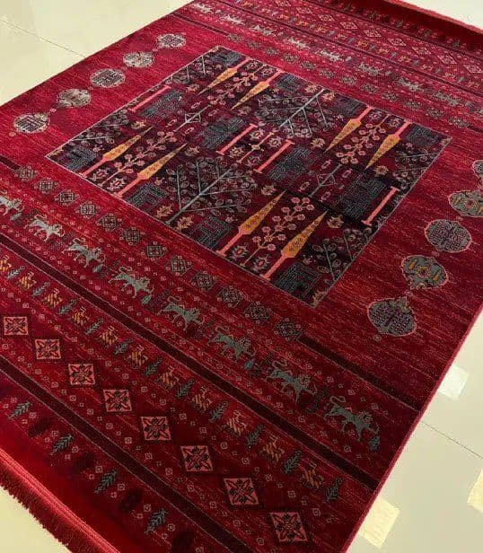 فرش طرح قشقایی — تصویر ۸