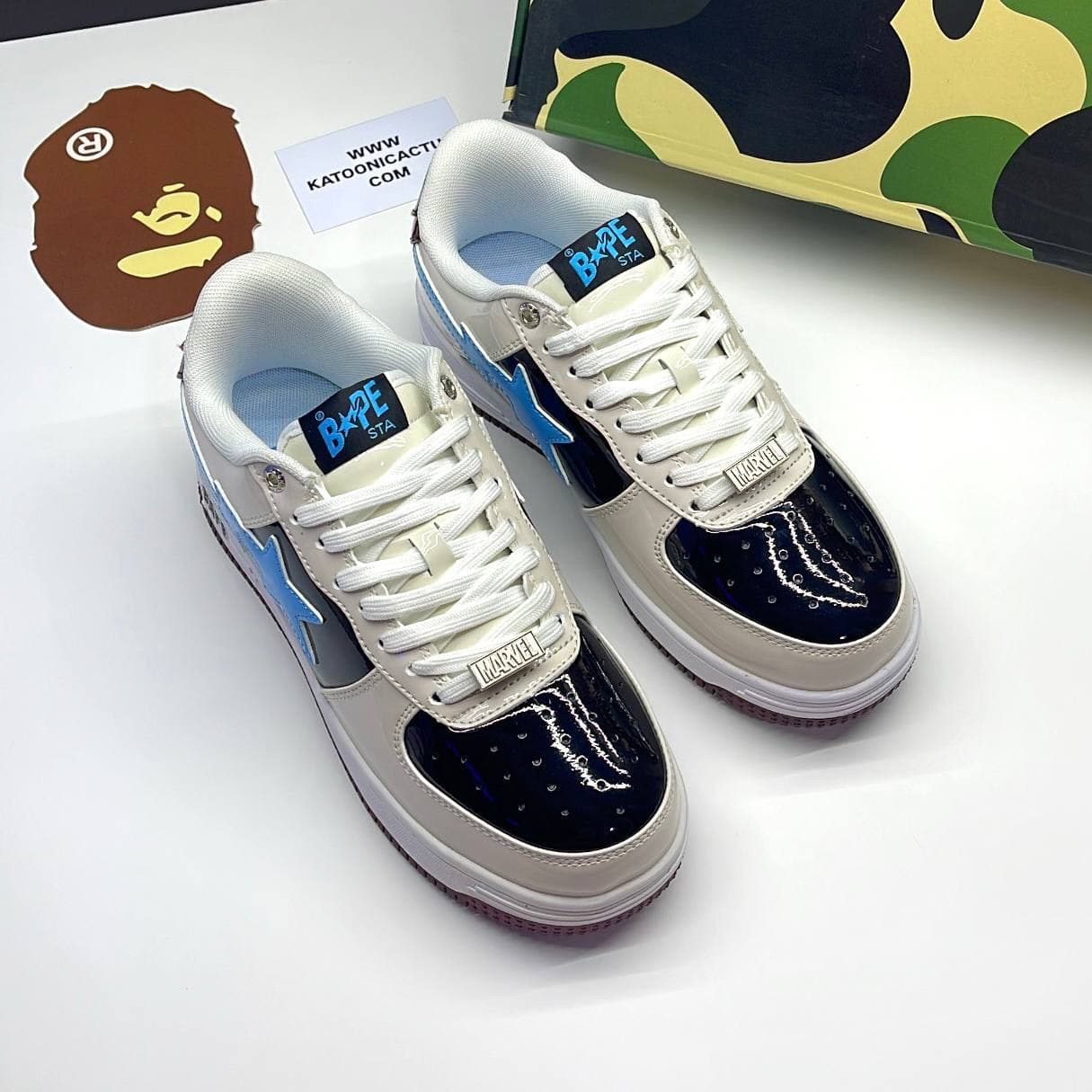 بیپ استا مارول راکت راکون BAPE STA MARVEL ROCKET RACCOON — تصویر ۹