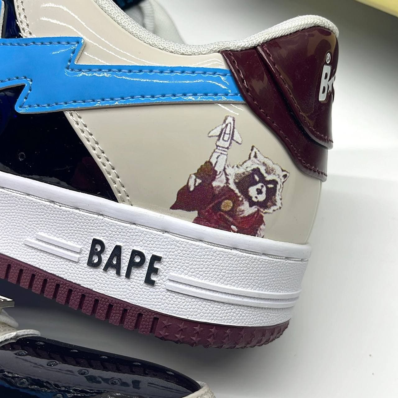 بیپ استا مارول راکت راکون BAPE STA MARVEL ROCKET RACCOON — تصویر ۱۲