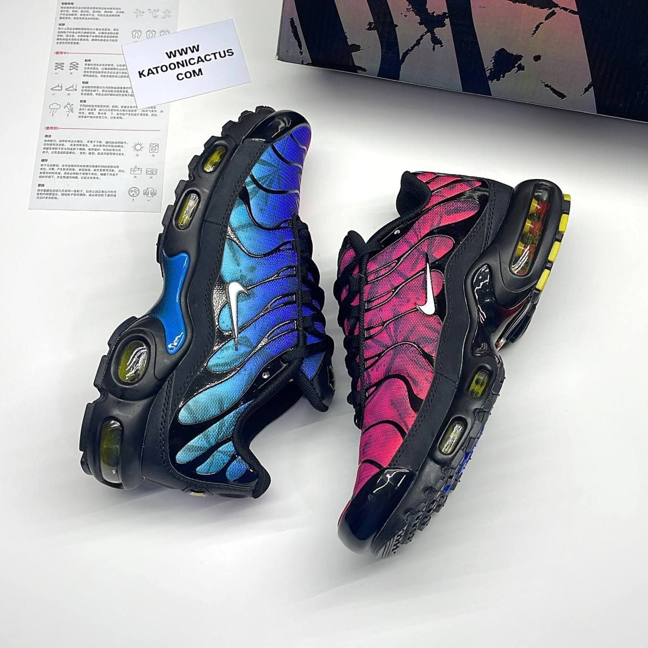 نایک ایرمکس پلاس تی ان آبی بنفش NIKE AIR MAX PLUS TN — تصویر ۷