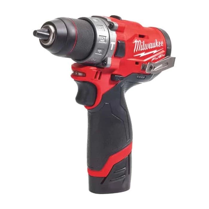 دریل شارژی چکشی میلواکی 12 ولت مدل M12FPD 202X