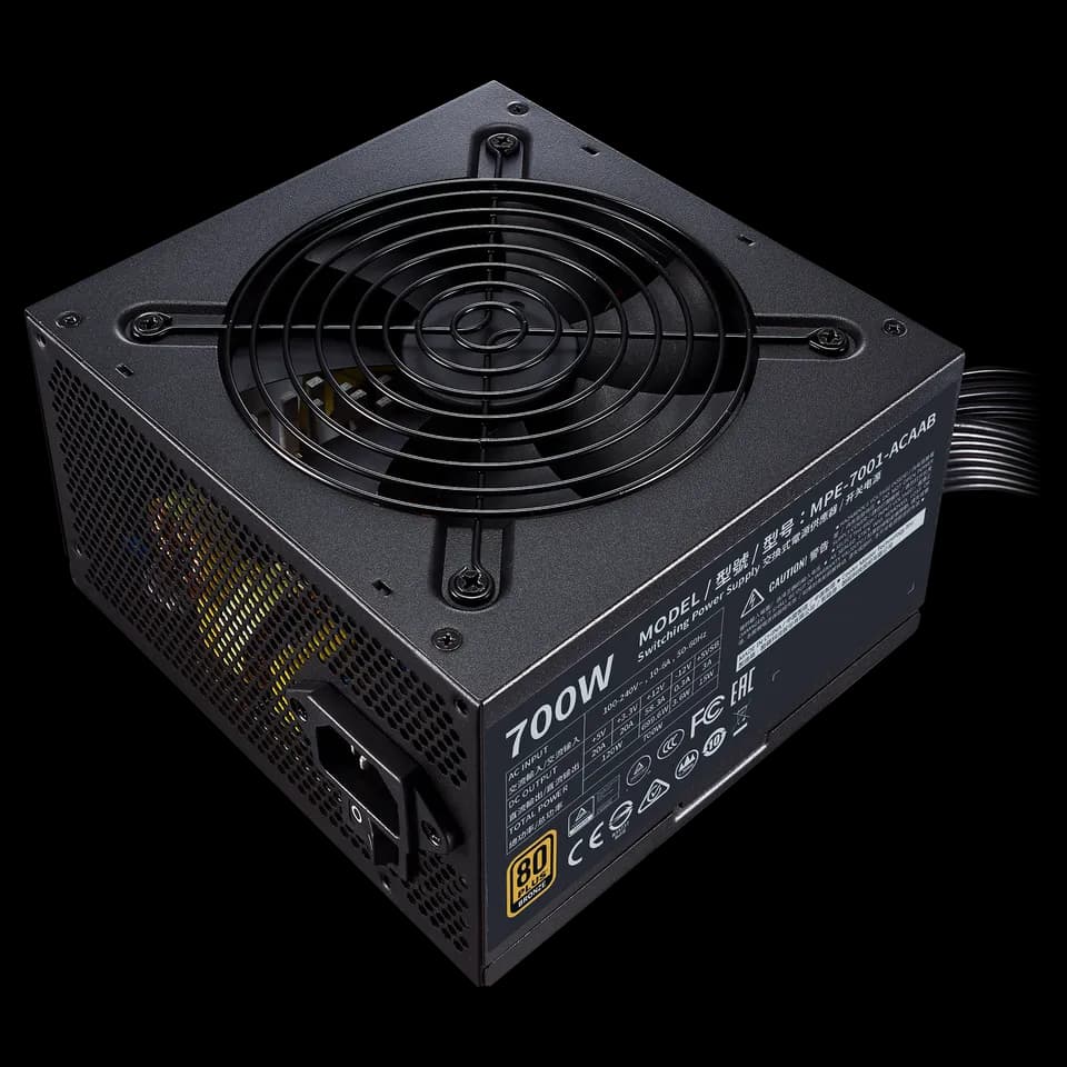 پاور غیر ماژولار کولرمستر مدل MWE 700W Bronze V2 — تصویر ۱۱