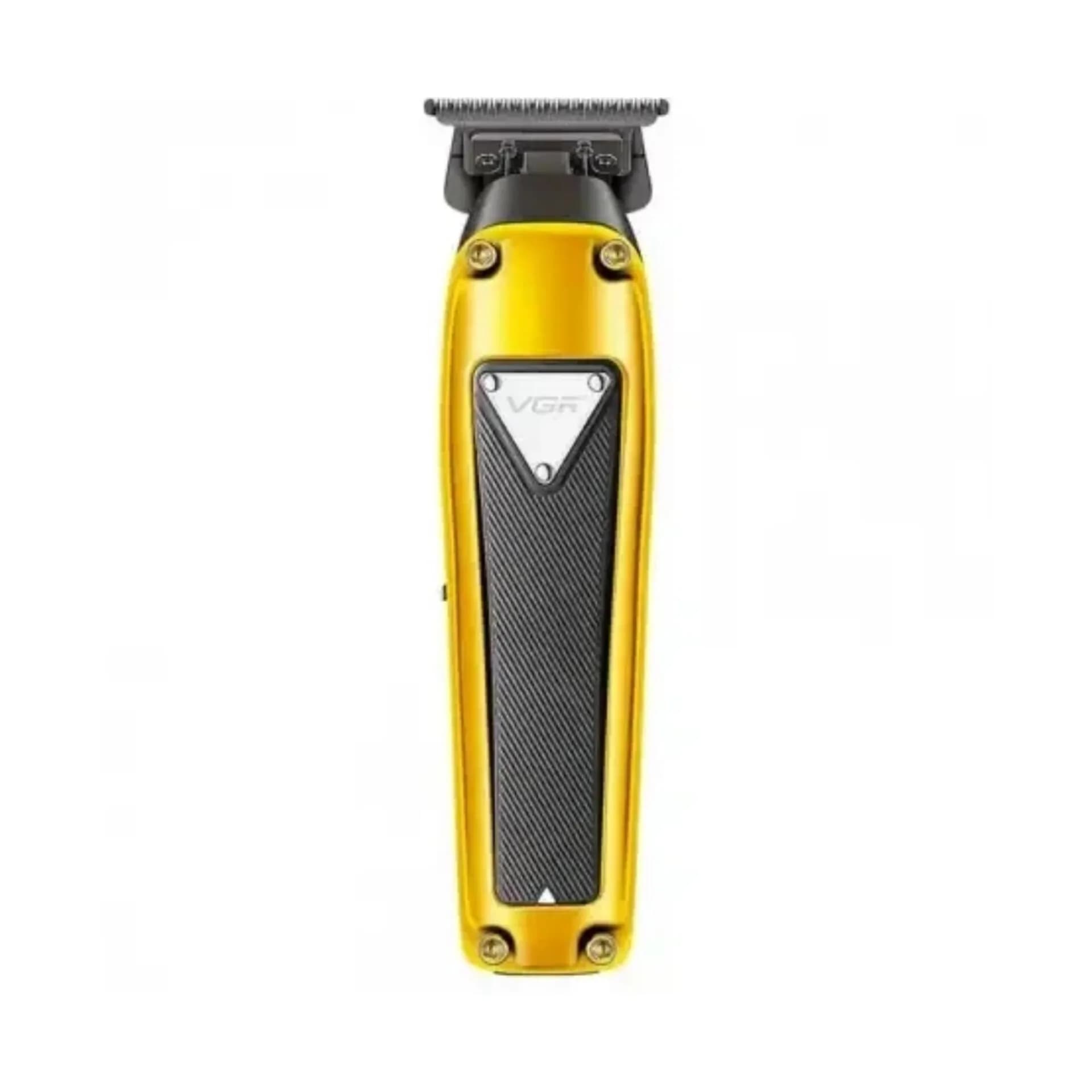 ماشین اصلاح VGR مدل V-907 | تریمر حرفه‌ای با موتور براشلس و تیغه سرامیکی — تصویر ۳