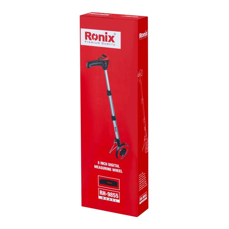 متر چرخ دار دیجیتال رونیکس مدل RH9855 سایز ۶ اینچ — تصویر ۴