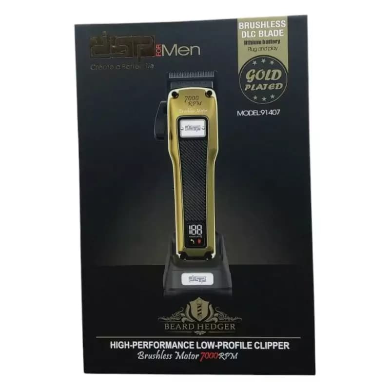 ریش تراش DSP مدل 91407 | ماشین اصلاح حرفه‌ای با موتور براشلس — تصویر ۶